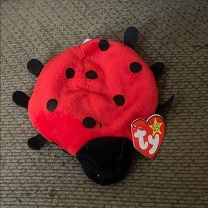 Ty beanie baby “lucky” Ladybug Plush